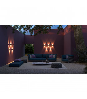 Maytoni Strato Outdoor Flush Wall Lamp Grey 12cm 3000K IP54-2