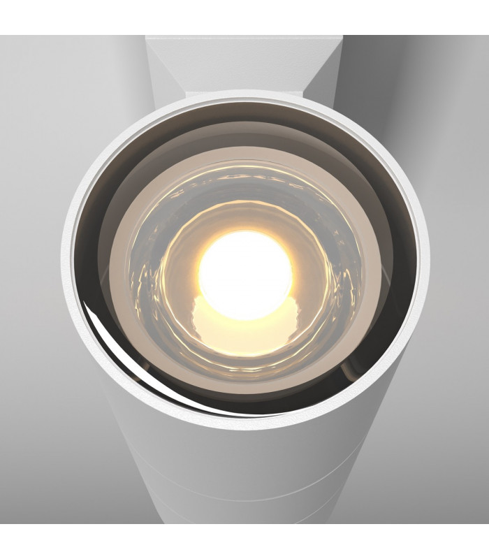 Maytoni Bowery 2 Light Outdoor Up Down Wall Lamp White GU10 IP54-3