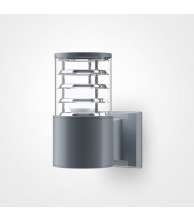Maytoni Bronx Outdoor Modern Wall Lamp Grey 20cm E27 IP54-1