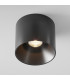 Maytoni Alfa LED Dimmable Surface Mounted Downlight Black 12.5cm 3000K-1