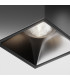 Maytoni Alfa LED Square Dimmable Surface Mounted Downlight Black 900lm 4000K-3