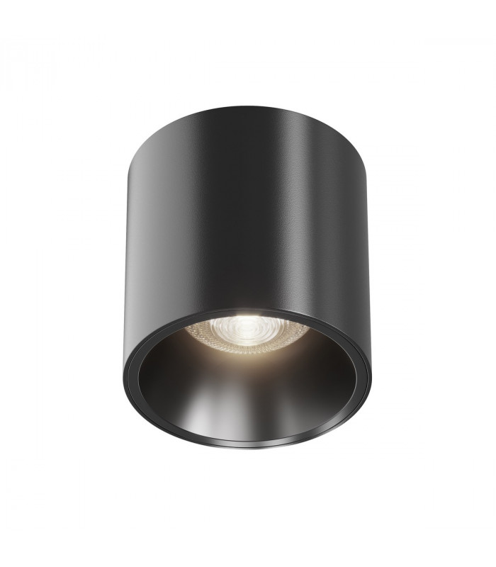 Maytoni Alfa LED Surface Mounted Downlight Black 900lm 4000K-2
