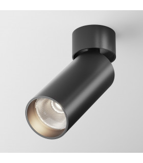 Maytoni FOCUS LED Adjustable Surface Mounted Downlight Black 4000K-1