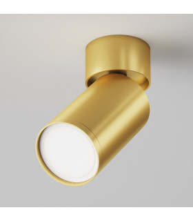 Maytoni FOCUS S Adjustable Surface Mounted Downlight Matt Gold GU10-1