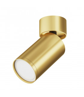 Maytoni FOCUS S Adjustable Surface Mounted Downlight Matt Gold GU10-2