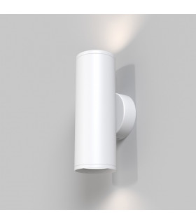Maytoni FOCUS S 2 Light Outdoor Up Down Wall Lamp White GU10-1