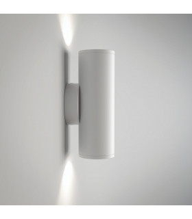 Maytoni FOCUS S 2 Light Outdoor Up Down Wall Lamp White GU10-2