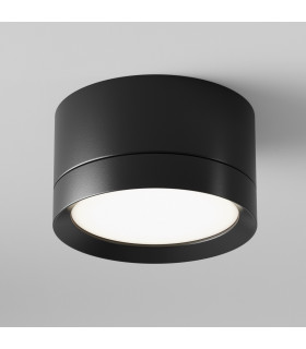 Maytoni Hoop Surface Mounted Downlight Black 5cm GX53-1