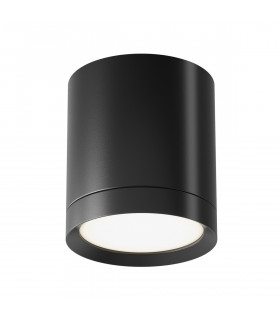 Maytoni Hoop Surface Mounted Downlight Black 9.6cm GX53-2