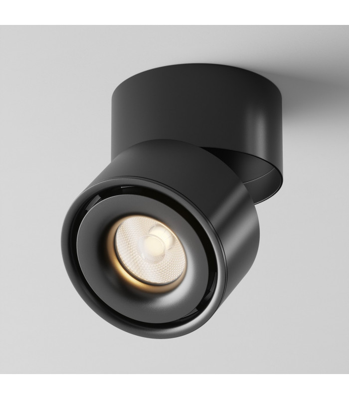 Maytoni Yin Surface Mounted Downlight Black 3000K-1