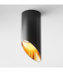 Maytoni Lipari Surface Mounted Downlight Black Gold 15cm GU10-1