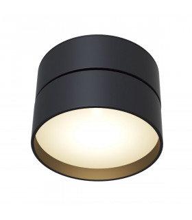 Maytoni Onda Surface Mounted Downlight Black 4000K-1