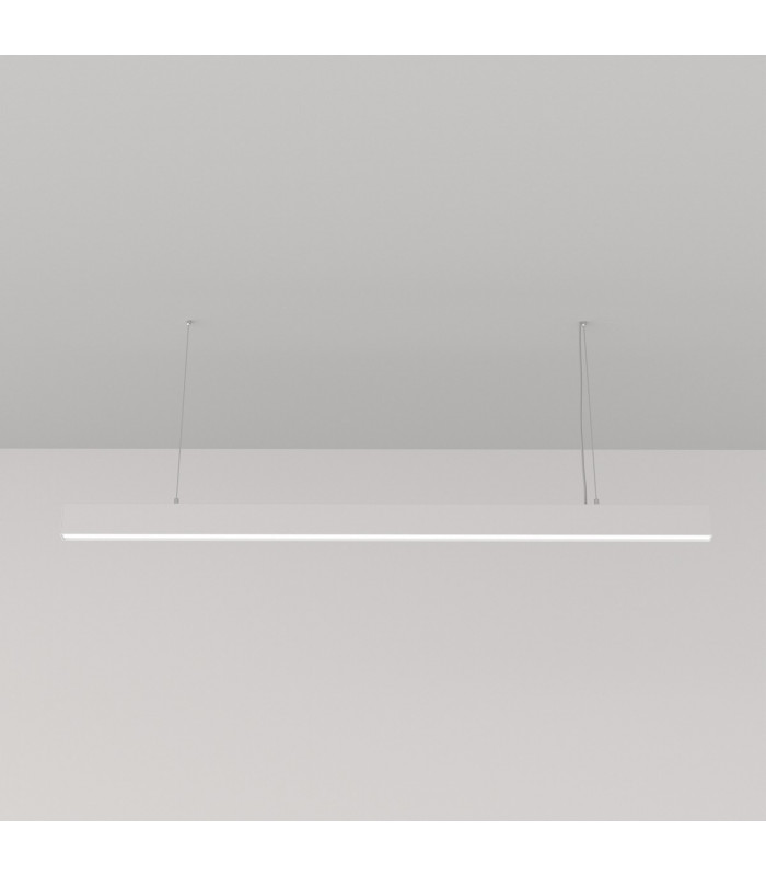 Maytoni BASIS Bar Pendant Ceiling Light White Integrated LED 4000K-1