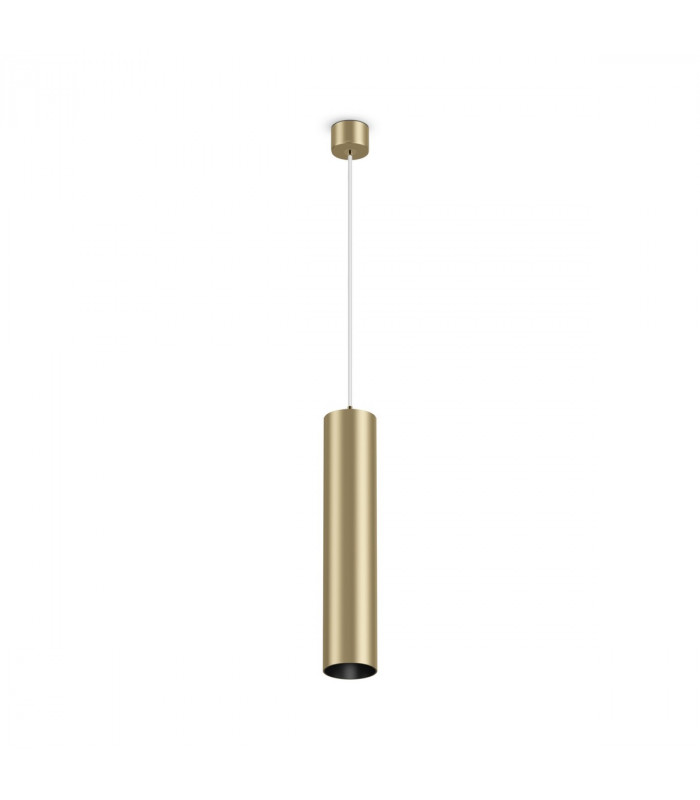 Maytoni Focus Slim Pendant Ceiling Light Matt Gold GU10-2