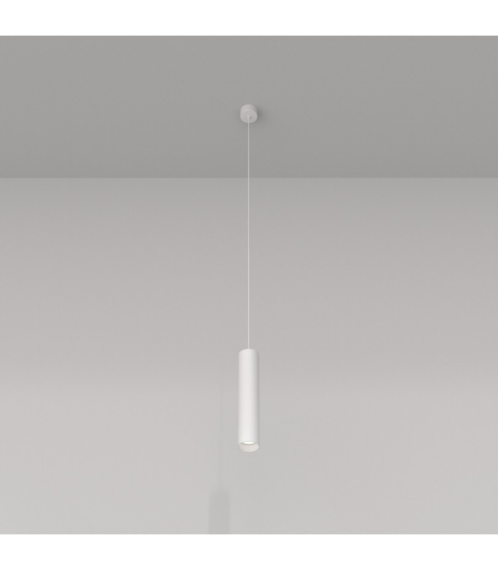Maytoni Focus Slim Pendant Ceiling Light White GU10-1