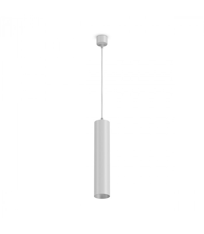 Maytoni Focus Slim Pendant Ceiling Light White GU10-2