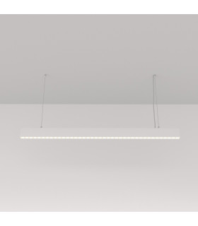 Maytoni Points Bar Pendant Ceiling Light White Integrated LED 4000K-1
