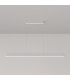 Maytoni Step Bar Pendant Ceiling Light White 118.5cm Integrated LED 4000K-1