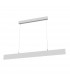 Maytoni Step Bar Pendant Ceiling Light White 118.5cm Integrated LED 4000K-4