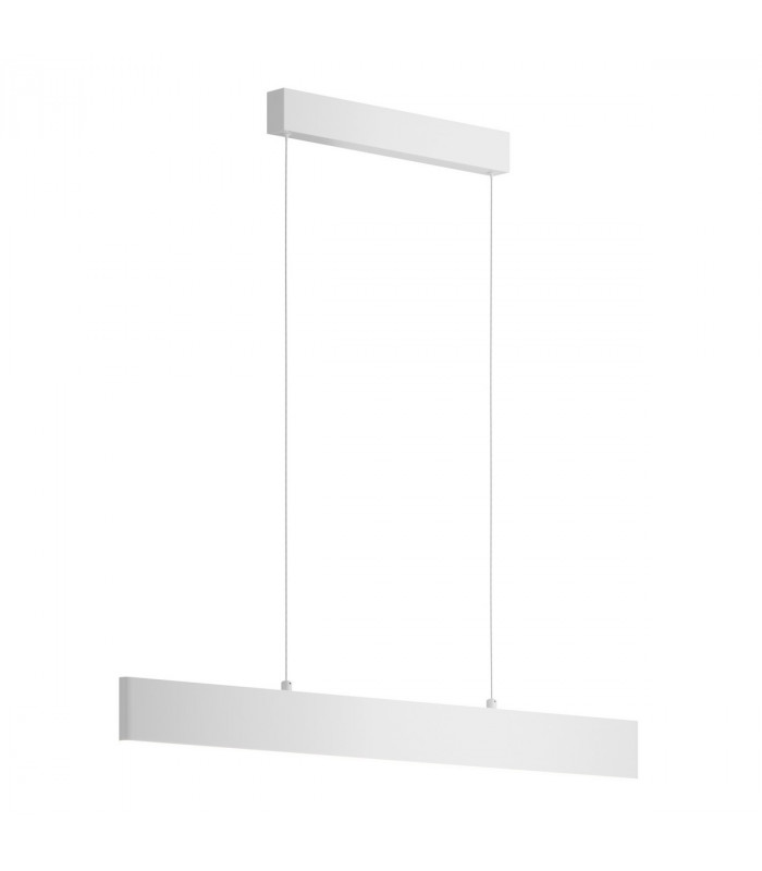 Maytoni Step Bar Pendant Ceiling Light White 91cm Integrated LED 4000K-1