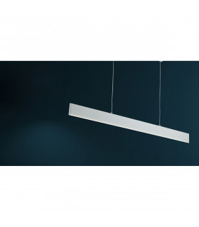 Maytoni Step Bar Pendant Ceiling Light White 91cm Integrated LED 4000K-2
