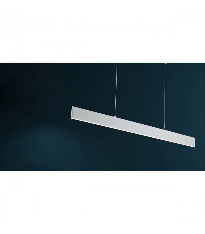 Maytoni Step Bar Pendant Ceiling Light White 91cm Integrated LED 4000K-2