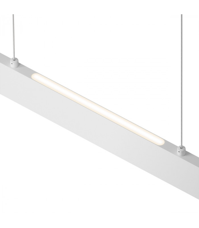 Maytoni Step Bar Pendant Ceiling Light White 91cm Integrated LED 4000K-6