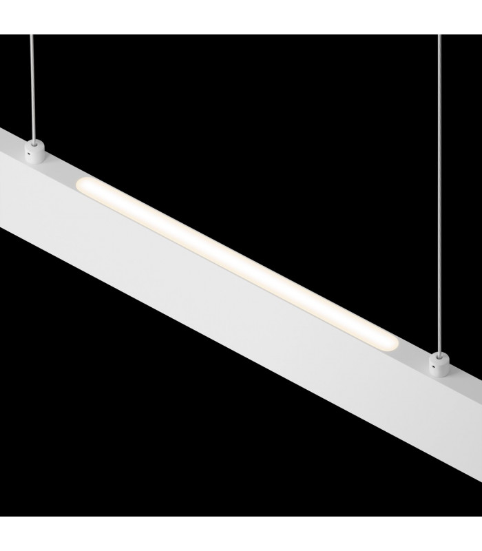 Maytoni Step Bar Pendant Ceiling Light White 91cm Integrated LED 4000K-8
