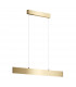 Maytoni Step Bar Pendant Ceiling Light Gold 91cm Integrated LED 4000K-1