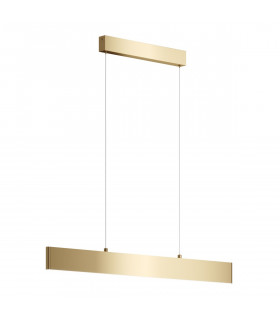 Maytoni Step Bar Pendant Ceiling Light Gold 91cm Integrated LED 4000K-1