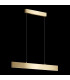 Maytoni Step Bar Pendant Ceiling Light Gold 91cm Integrated LED 4000K-3