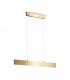 Maytoni Step Bar Pendant Ceiling Light Gold 91cm Integrated LED 4000K-5