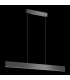 Maytoni Step Bar Pendant Ceiling Light Black Integrated LED 4000K-2