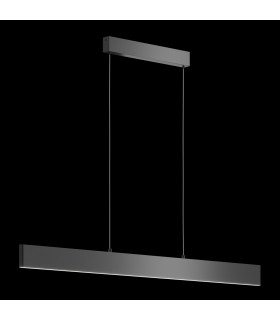 Maytoni Step Bar Pendant Ceiling Light Black Integrated LED 4000K-2