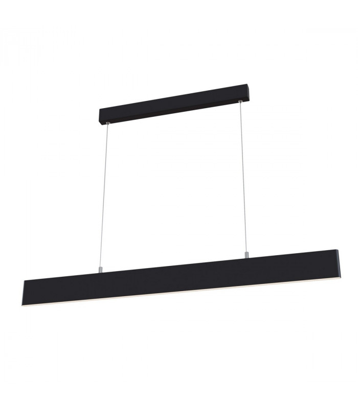 Maytoni Step Bar Pendant Ceiling Light Black Integrated LED 4000K-3