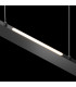 Maytoni Step Bar Pendant Ceiling Light Black Integrated LED 4000K-8