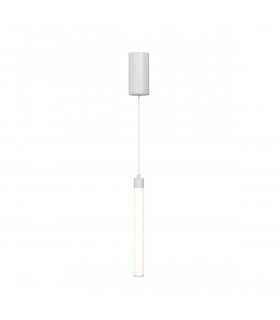 Maytoni Ray Slim Pendant Ceiling Light White 50.6cm Integrated LED 3000K-2