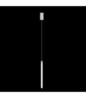 Maytoni Ray Slim Pendant Ceiling Light White 95.9cm Integrated LED 3000K-2