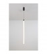 Maytoni Ray Slim Pendant Ceiling Light Black 95.9cm Integrated LED 3000K-2