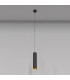 Maytoni Lipari Slim Pendant Ceiling Light Black Gold 30cm GU10-1