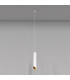 Maytoni Lipari Slim Pendant Ceiling Light White Gold 30cm GU10-1