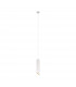 Maytoni Lipari Slim Pendant Ceiling Light White Gold 30cm GU10-2