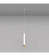 Maytoni Lipari Slim Pendant Ceiling Light White Gold 40cm GU10-1