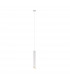 Maytoni Lipari Slim Pendant Ceiling Light White Gold 40cm GU10-2