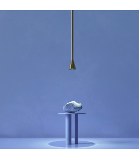 Maytoni Arrow Slim Pendant Ceiling Light Gold GU10-2