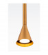 Maytoni Arrow Slim Pendant Ceiling Light Gold GU10-4