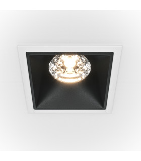 Maytoni Alfa LED Recessed Downlight White Black 1050lm 3000K-1
