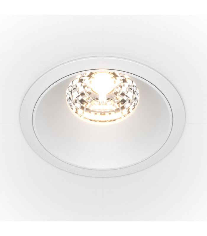 Maytoni Alfa LED Round Recessed Downlight White 1250lm 4000K-1