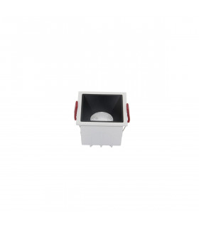 Maytoni Alfa LED Square Recessed Downlight White Black 1150lm 4000K-2