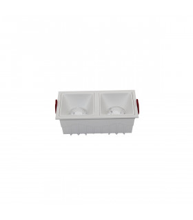 Maytoni Alfa LED Twin Recessed Downlight White 2250lm 3000K-2